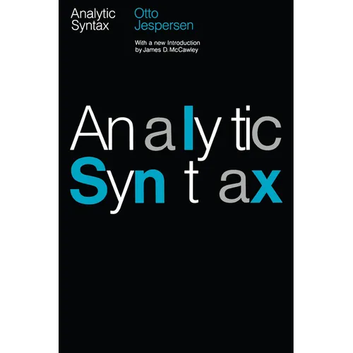 Analytic Syntax