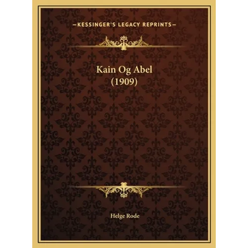 Kain Og Abel (1909)