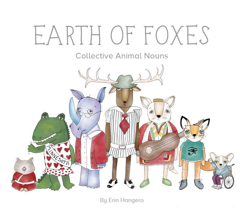 Earth of Foxes: Collective Animal Nouns Book