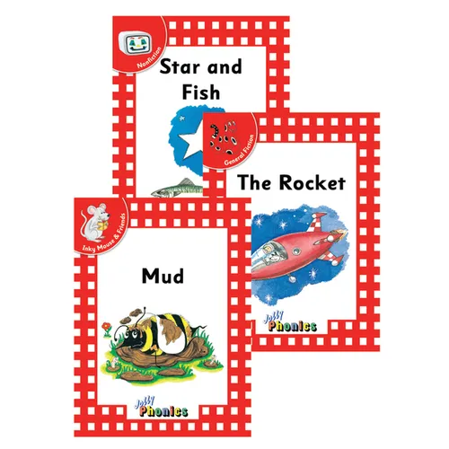 Jolly Phonics Readers, Complete Set Level 1: In Print Letters (American English Edition)