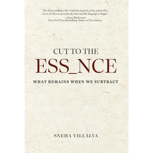 Cut to the Essence: What Remains When We Subtract