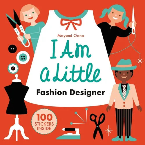 I Am a Little Fashion Designer: (Sticker Activity Book for Toddlers)