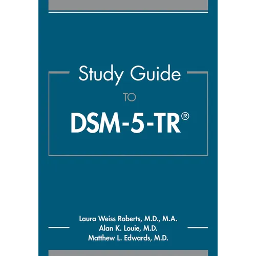 Study Guide to Dsm-5-Tr(r)