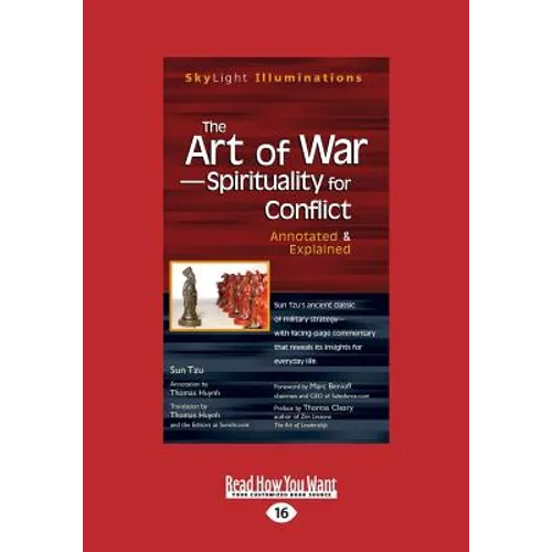 The Art of War-Spirituality for Conflict: Annotated & Explained (Large Print 16pt)