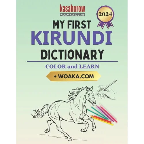 My First Kirundi Dictionary: Colour and Learn