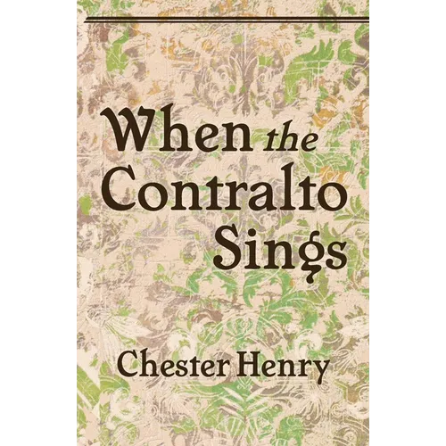 When the Contralto Sings