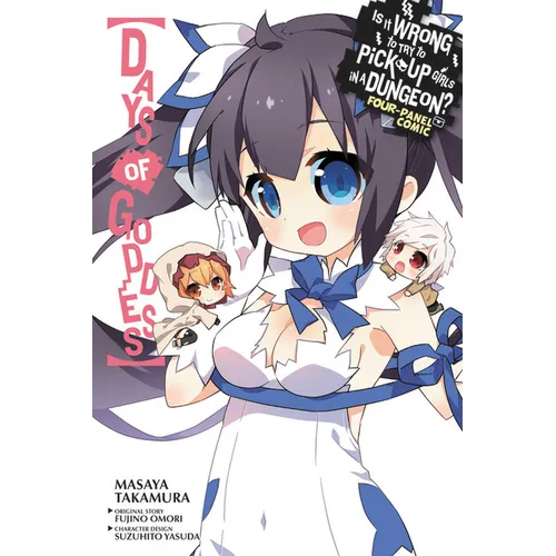 Is It Wrong to Try to Pick Up Girls in a Dungeon? Four-Panel Comic: Days of Goddess