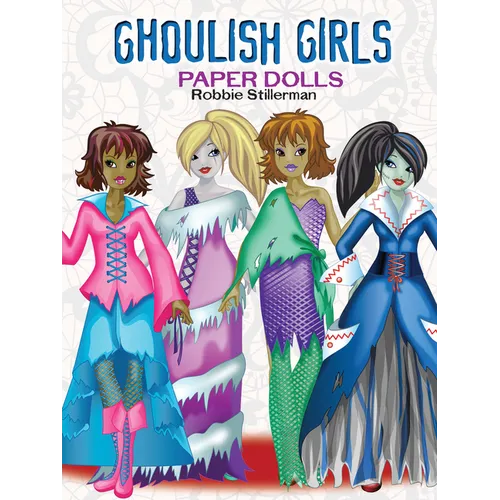 Ghoulish Girls Paper Dolls