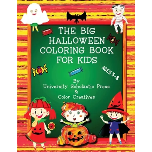 The Big Halloween Coloring Book for Kids: Ages 5-8