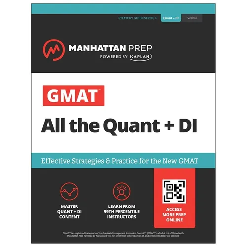 GMAT All the Quant + Di: Effective Strategies & Practice for the New GMAT + Atlas Online