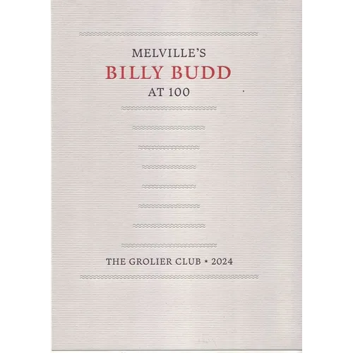 Melville's Billy Budd at 100