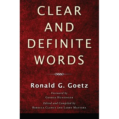 Clear and Definite Words