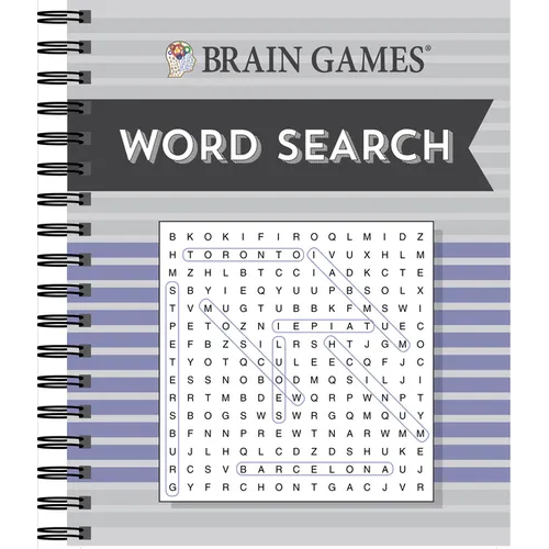 Brain Games - Word Search (Purple)