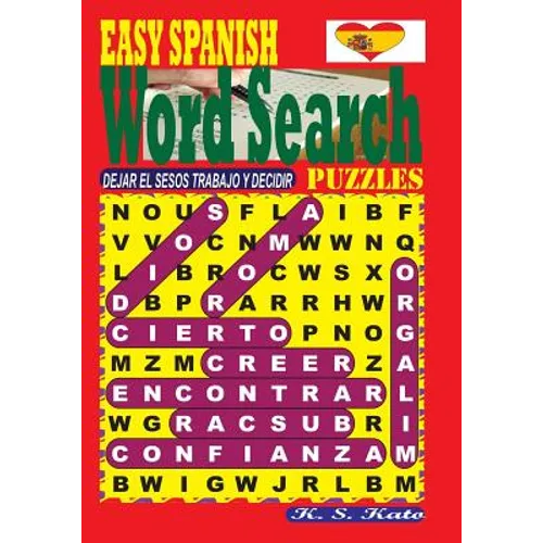 EASY SPANISH Word Search Puzzles