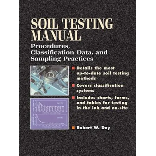 Soil Testing Manual: Procedures, Classification Data, and Sampling Practices