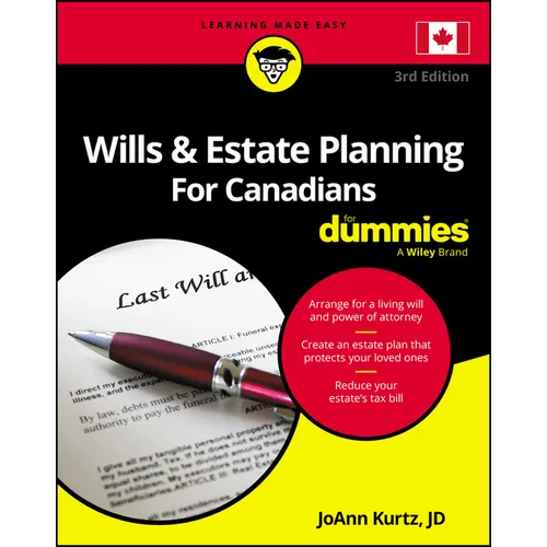 Wills & Estate Planning for Canadians for Dummies