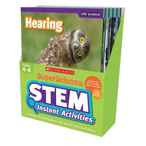 Superscience STEM Instant Activities: Grades 4-6: 30 Hands-On Investigations with Anchor Texts and Videos