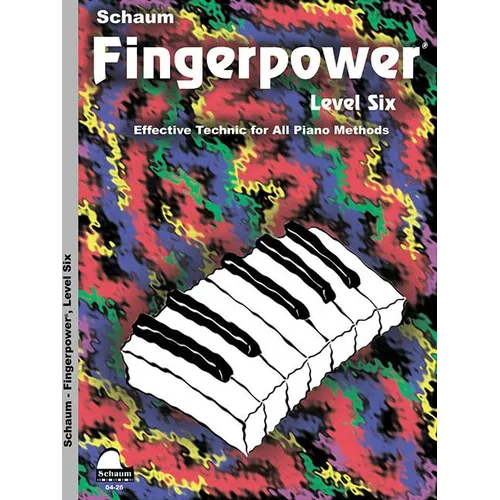 Fingerpower - Level 6: Effective Technic for All Piano Methods