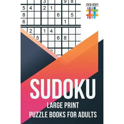Sudoku Large Print Puzzle Books for Adults