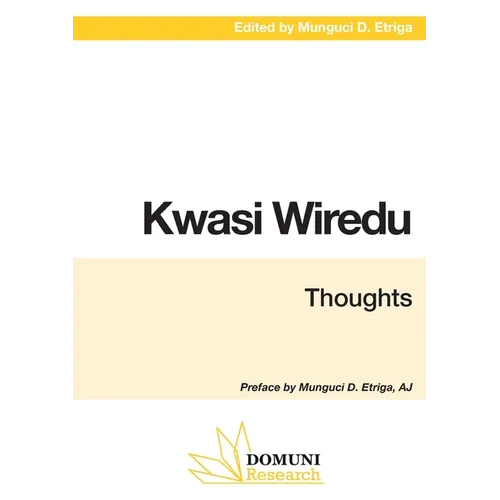 Kwasi Wiredu: Thoughts