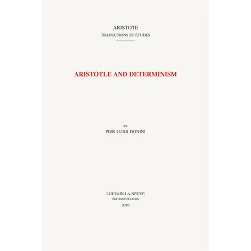 Aristotle and Determinism