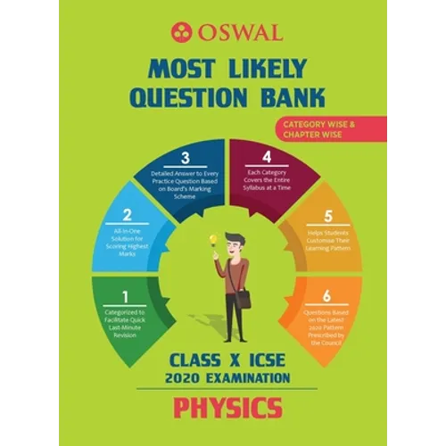 Most Likely Question Bank for Physics: ICSE Class 10 for 2020 Examination