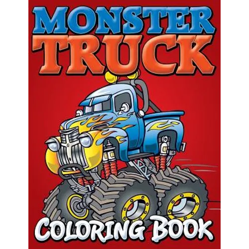 Monster Trucks Coloring Book