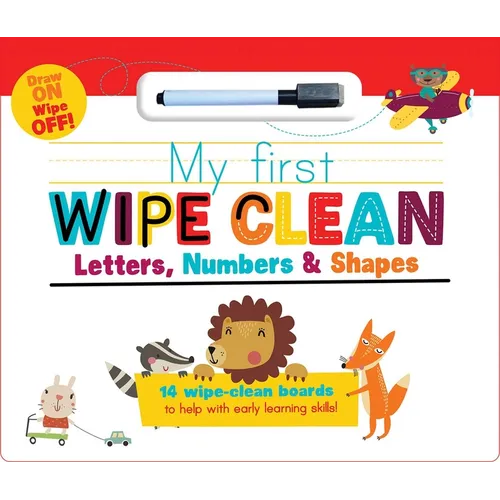 My First Wipe Clean: Letters, Numbers & Shapes