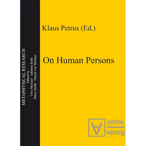 On Human Persons