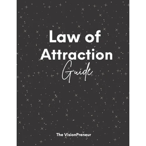 Law of Attraction Workbook, Vision Board, Manifestation, 8.5 x 11 Workbook