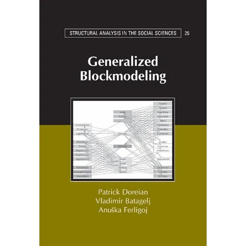 Generalized Blockmodeling