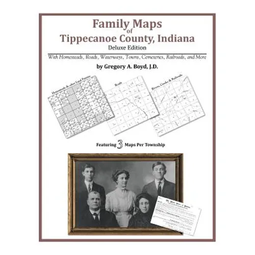 Family Maps of Tippecanoe County, Indiana