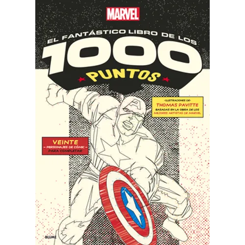 Marvel El Fantástico Libro de Los 1000 Puntos