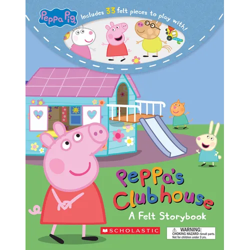 Peppa's Clubhouse: A Felt Storybook (Peppa Pig)