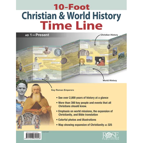 10-Foot Christian & World History Time Line