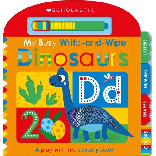 My Busy Write-And-Wipe: Dinosaurs (Scholastic Early Learners)