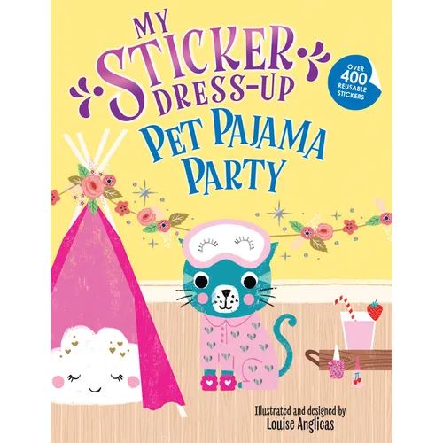 My Sticker Dress-Up: Pet Pajama Party!