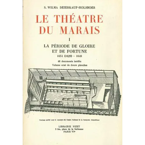 Le Theatre Du Marais, 2 Vols