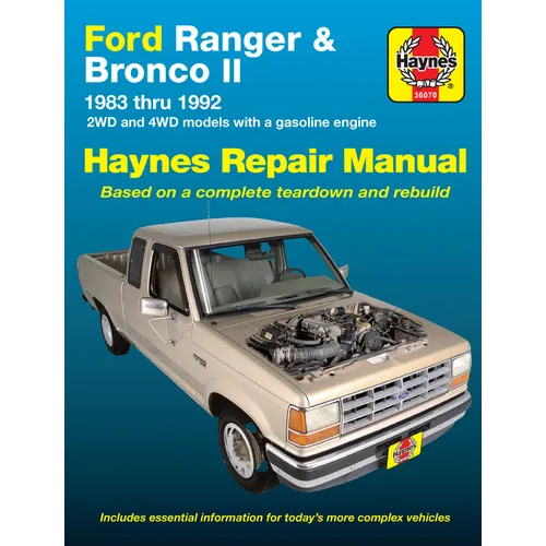 Ford Ranger Pick-Ups & Bronco II 1983-92
