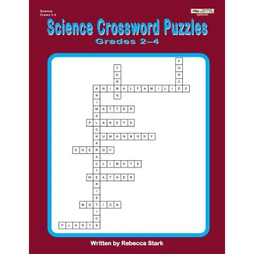 Science Crossword Puzzles Grades 2?4