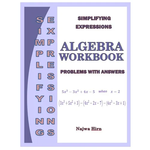 Algebra Workbook Simplifying Expressions