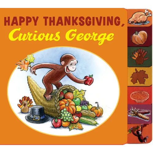 Happy Thanksgiving, Curious George Tabbed