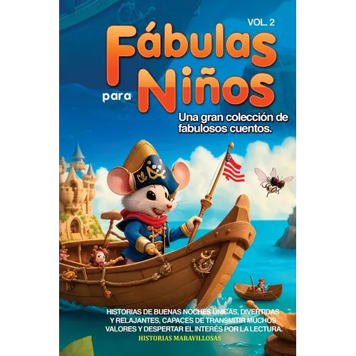 Fábulas para Niños: Una gran colección de fabulosos cuentos. (Vol.2) Historias de buenas noches únicas, divertidas y relajantes, capaces de transmitir