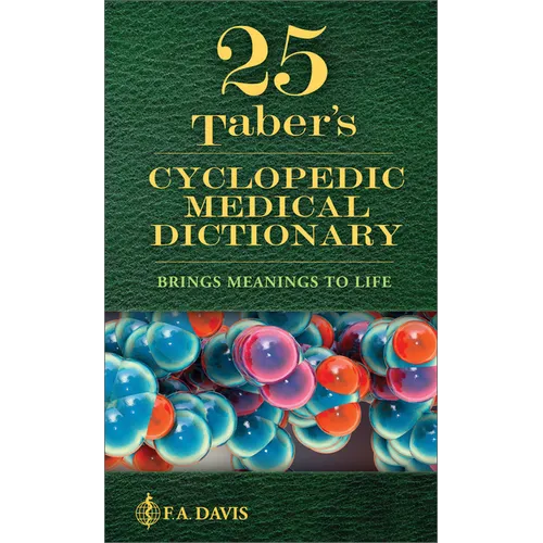 Taber's Cyclopedic Medical Dictionary