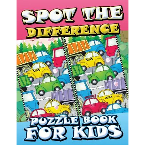 Spot the Difference Puzzle Book for Kids