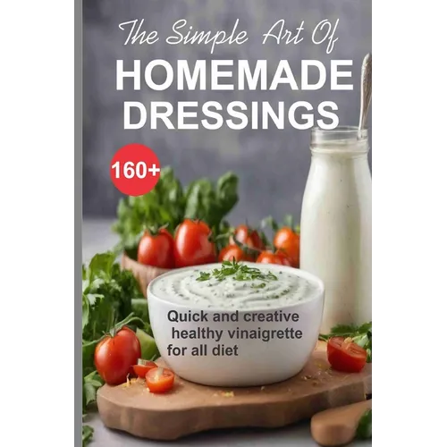 Simple Art of Homemade Dressings: Over 160 Quick and creative healthy salad and Vinaigrette recipes
