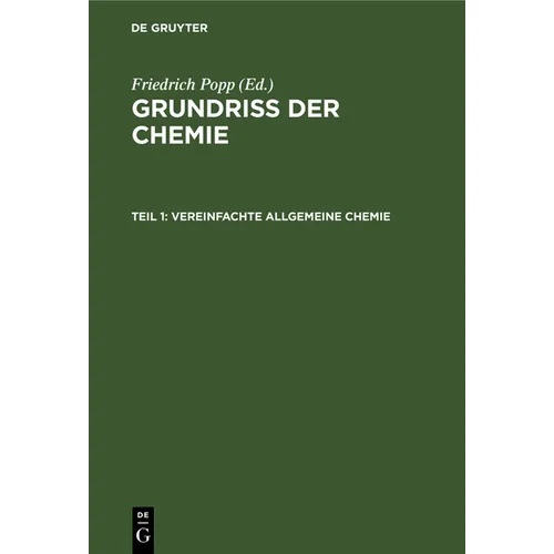 Vereinfachte Allgemeine Chemie