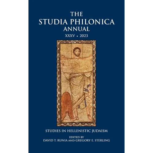 The Studia Philonica Annual XXXV, 2023