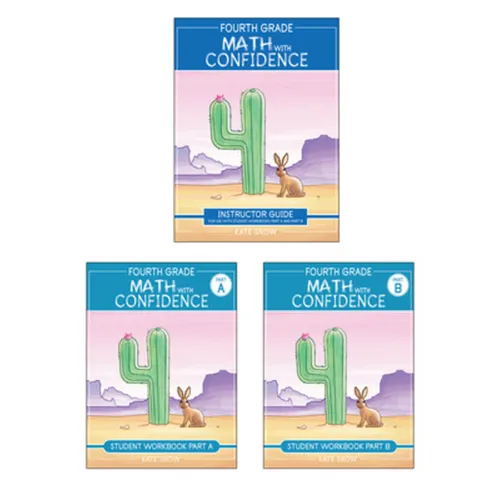 Fourth Grade Math with Confidence Complete Bundle