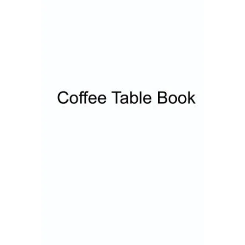 Coffee Table Book